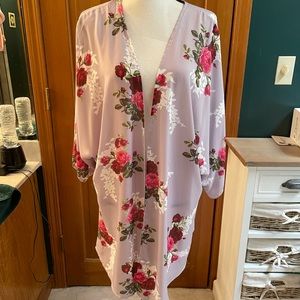 Kimono style wrap